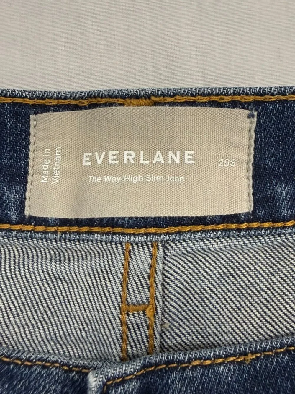 Everlane The Way-High Slim Jean High Rise Straight Leg Size 29s